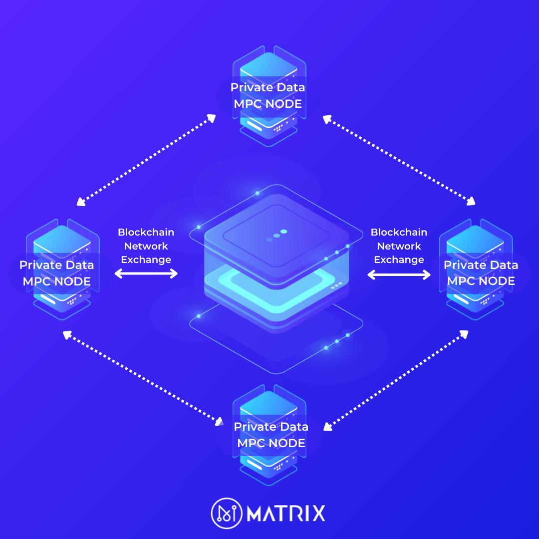 MatrixChain private data node network